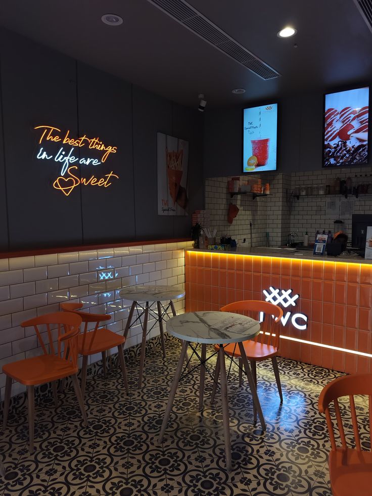 Comfortable dining area inside Savory Bites Restaurant
